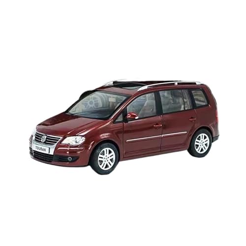 1:18 für Touran 2009 Legierung Auto Modell Souvenir Für Sammlung Fans Ornament Display(Red) von TQMEAD