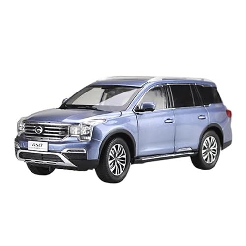 1:18 für Trumpchi GS8 2016 Druckguss Legierung Auto Modell Hobby Sammlung Urlaub Ornamente(Blue) von TQMEAD