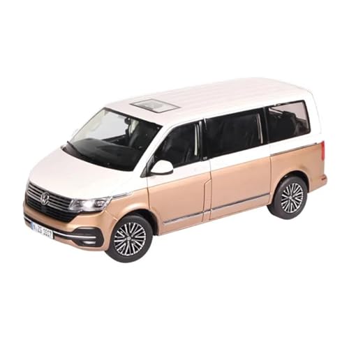 1:18 für Volkswagen T6 Multivan MPV Nutzfahrzeug Van Diecast Legierung Automodell Statische Anzeige(White) von TQMEAD