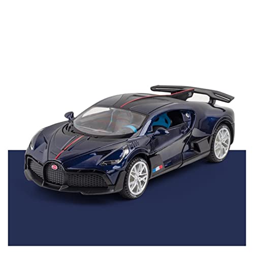 1:22 for Bugatti DIVO Simulation Legierung Sound Und Licht Supercar Modellsammlung Ornamente Geschenke Spielzeug Handwerk Druckguss Fahrzeuge Modell(4) von TQMEAD