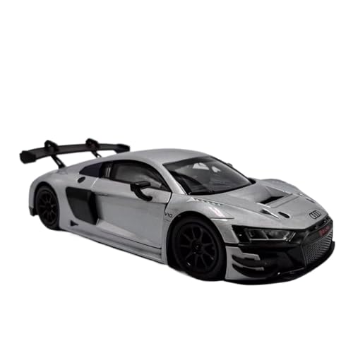 1:24 Für Audi R8 LMS GT3 Legierung Diecast Supercar Auto Modell Hobby Sammlung Dekoration Druckguss Fahrzeuge Modell(Gray) von TQMEAD