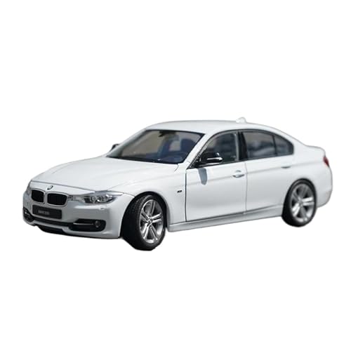1:24 Für BMW 335i Simulation Legierung Auto Modell Sammlung Souvenir Druckguss Fahrzeuge Modell(White) von TQMEAD