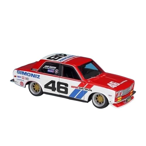 1:24 Für BRE Datsun 510 Simulation Legierung Auto Modell Sammlung Ornament Dekoration Druckguss Fahrzeuge Modell von TQMEAD