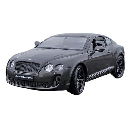 1:24 Für Bentley Continental Supersports GT Simulation Legierung Auto Modell Hobby Sammlung Souvenirs Druckguss Fahrzeuge Modell(Black) von TQMEAD