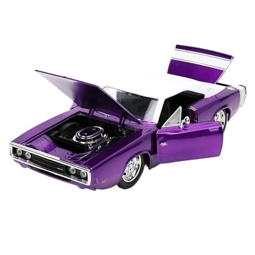1:24 Für Dodge Charger R/T 1970 Simulationslegierungsautomodell Multifunktionale Dekorative Souvenirs Druckguss Fahrzeuge Modell von TQMEAD