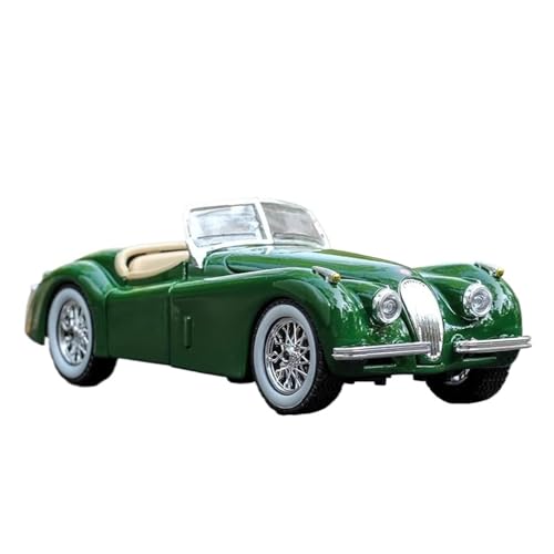 1:24 Für Jaguar XK120 Roadster 1951 Legierung Diecast Auto Modell Hobby Sammlung Dekoration Druckguss Fahrzeuge Modell(Green) von TQMEAD