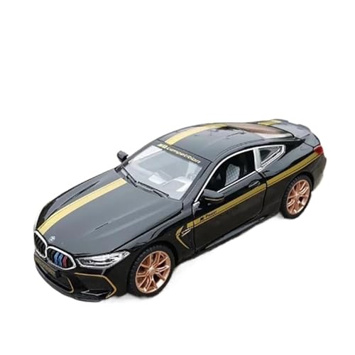1:24 für BMW M8 Druckgusslegierung Automodell Sammlerstücke Statische Fertige Ornamente Ausstellung(Black) von TQMEAD