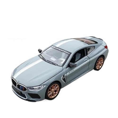1:24 für BMW M8 Druckgusslegierung Automodell Sammlerstücke Statische Fertige Ornamente Ausstellung(Gray) von TQMEAD