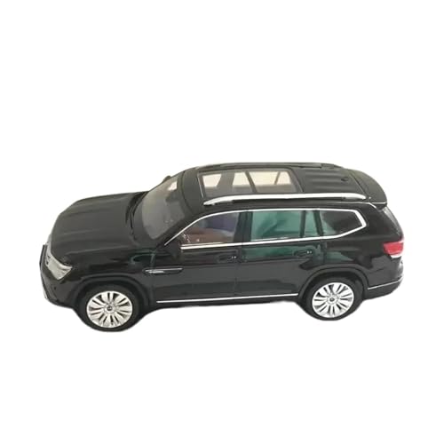 1:30 Für Volkswagen Teramont Simulierte Legierung Druckguss Auto Modelle Sammlung Souvenir Dekoration Druckguss Fahrzeuge Modell(Black) von TQMEAD