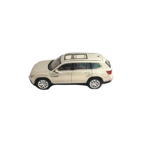 1:30 Für Volkswagen Teramont Simulierte Legierung Druckguss Auto Modelle Sammlung Souvenir Dekoration Druckguss Fahrzeuge Modell(White) von TQMEAD