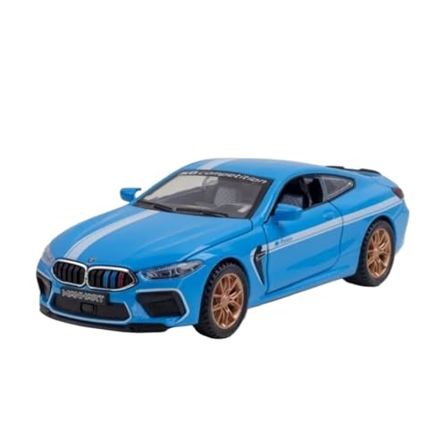1:32 Für M8 MH8 800 Manhart Sportwagen Simulation Legierung Modell Sammlung Ornament Dekoration Druckguss Fahrzeuge Modell(Blue) von TQMEAD