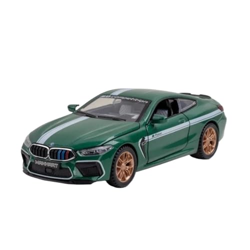 1:32 Für M8 MH8 800 Manhart Sportwagen Simulation Legierung Modell Sammlung Ornament Dekoration Druckguss Fahrzeuge Modell(Green) von TQMEAD