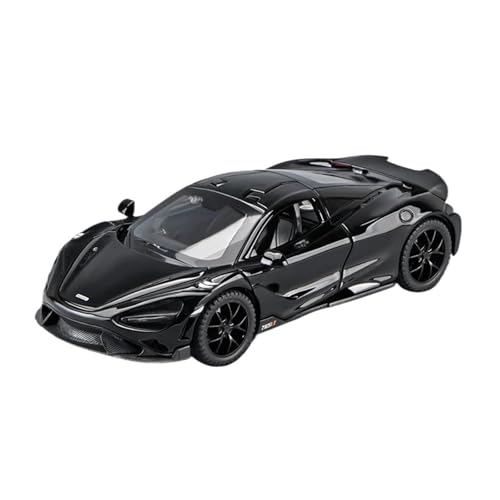 1:32 Für Mclaren 765LT Supercar Legierung Diecast Auto Modell Hobby Sammlung Dekoration Druckguss Fahrzeuge Modell(Black) von TQMEAD