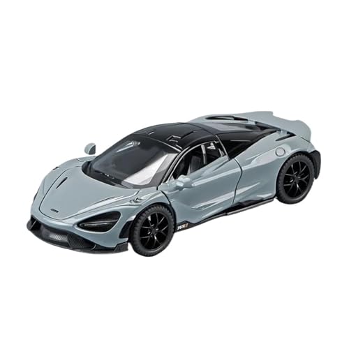 1:32 Für Mclaren 765LT Supercar Legierung Diecast Auto Modell Hobby Sammlung Dekoration Druckguss Fahrzeuge Modell(Gray) von TQMEAD