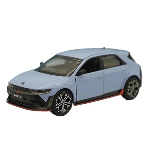 1:38 für Moderne IONIQ 5 Diecast Legierung Auto Modell Sammlerstücke Ornamente Statische Dekoration(Blue) von TQMEAD