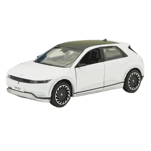 1:38 für Moderne IONIQ 5 Diecast Legierung Auto Modell Sammlerstücke Ornamente Statische Dekoration(White) von TQMEAD