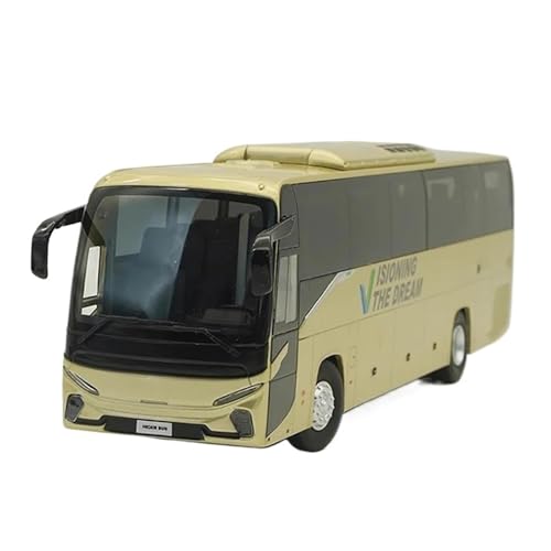 1:42 Für Suzhou Jinlong Haige Bus V12 Simulationsautomodell Multifunktionale Dekorative Souvenirs Druckguss Fahrzeuge Modell von TQMEAD