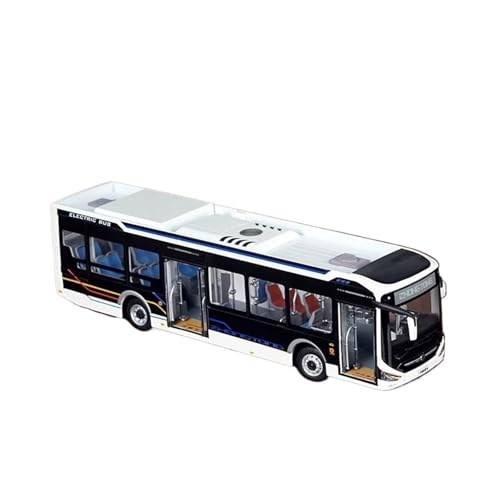 1:42 Für Zhongtong Bus LCK6126EVGRA1 Legierungsautomodell Kunstwerk Souvenir Für Sammeln Und Ausstellen Druckguss Fahrzeuge Modell(White) von TQMEAD