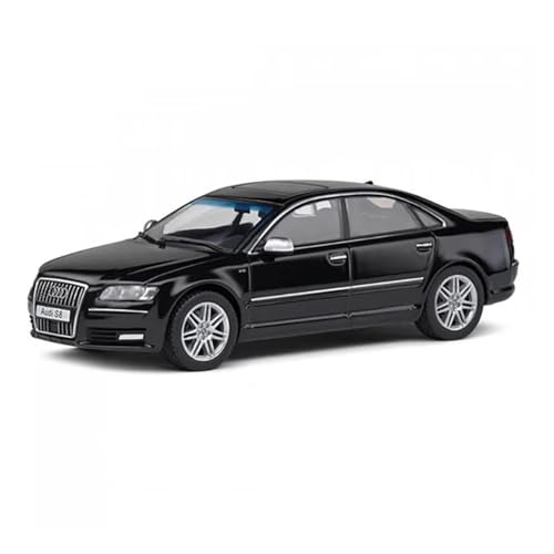 1:43 Für Audi S8 D3 2010 Legierung Diecast Metall Auto Modell Erwachsene Souvenir Statische Display(Black) von TQMEAD