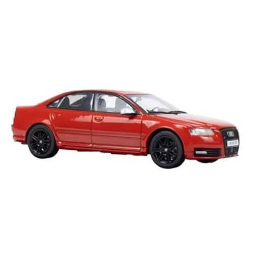 1:43 Für Audi S8 D3 2010 Legierung Diecast Metall Auto Modell Erwachsene Souvenir Statische Display(Red) von TQMEAD