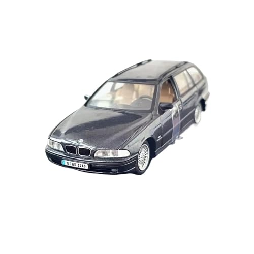 1:43 Für BMW 5er Touring Reise Simulation Legierung Auto Modell Offene Tür Sammlung Display Druckguss Fahrzeuge Modell von TQMEAD