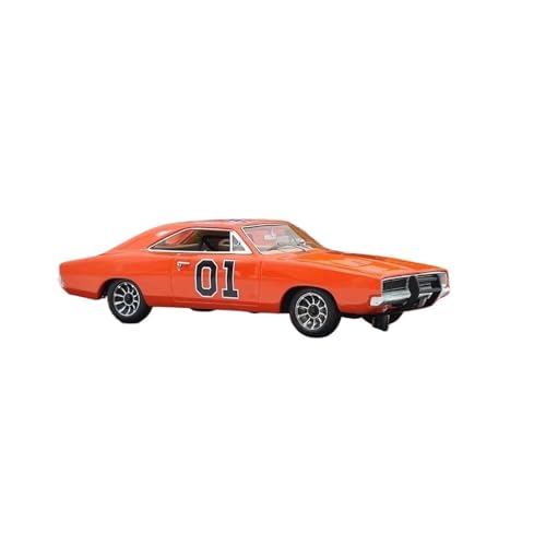 1:43 Für Dodge Charger General Lee Red Resin Automodell Limitierte Kollektion Druckguss Fahrzeuge Modell von TQMEAD