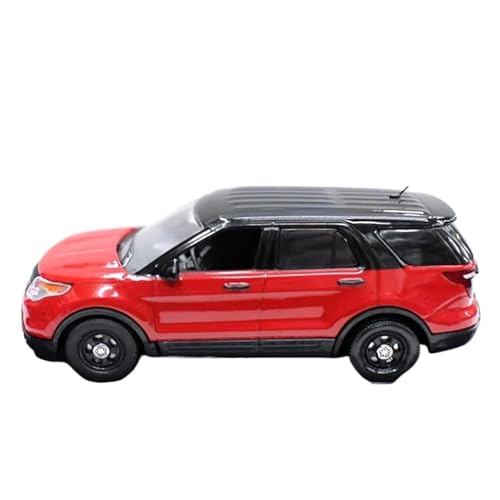 1:43 Für Ford Utility Police Intercept Auto Legierung Modell Desktop Dekoration Sammlung Display Druckguss Fahrzeuge Modell(Black top) von TQMEAD