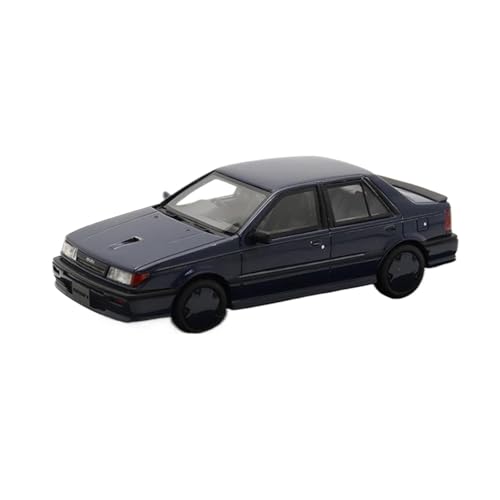 1:43 Für Isuzu Gemini Turbo 1988 Klassische Harz Auto Modell Sammlung Dekoration Druckguss Fahrzeuge Modell(Blue) von TQMEAD