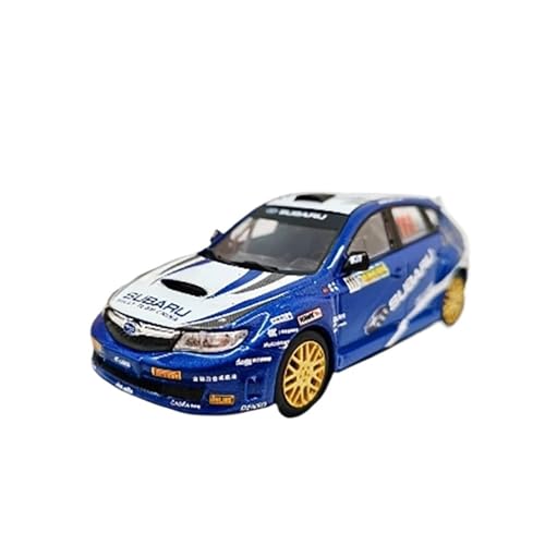 1:43 Für Japanische Subaru Impreza WRX Sti #111 Rennsportwagenmodell Aus Legierung, Dekorative Souvenirs Druckguss Fahrzeuge Modell 1:43 Für Japanische Subaru Impreza WRX Sti #111 Rennsportwagenmodell Aus Legierung, Dekorative Souvenirs Druckguss Fahrzeuge Modell von TQMEAD