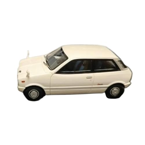 1:43 Für Mazda Chantez GF II 1973 Weiß Doppel Tür Harz Limousine Modell Erwachsene Souvenir von TQMEAD