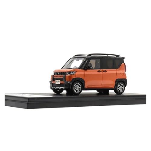 1:43 Für Mitsubishi Delica Mini T J-43587 Harz Auto Modell Statische Sammlungen Dekorative Souvenirs Druckguss Fahrzeuge Modell(Orange) von TQMEAD