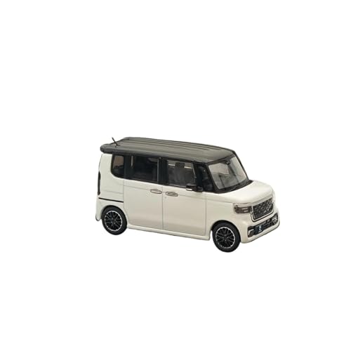 1:43 Für N-Box Weiß Perle & Schwarz Druckguss Legierung Auto Modell Begrenzte Dekoration Ornamente Druckguss Fahrzeuge Modell von TQMEAD