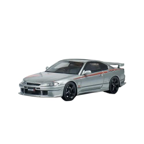 1:43 Für Nissan S15 Spec R Skyline Harz Auto Modell Sammeln Souvenir Display Ornament Druckguss Fahrzeuge Modell von TQMEAD