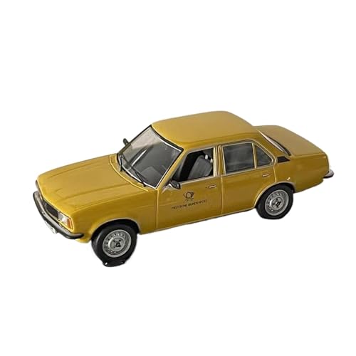 1:43 Für Opel Ascona B „Deutsche Bundespost“ Legierungsautomodell, Statische Ornament-Souvenirsammlung Druckguss Fahrzeuge Modell von TQMEAD