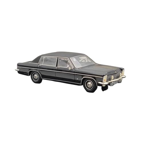 1:43 Für Opel Diplomat B Lang Vogt 1974 Schwarz Harz Auto Modell Limitierte Sammlung Druckguss Fahrzeuge Modell von TQMEAD