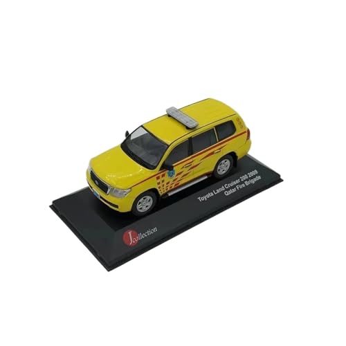 1:43 Für Toyota Land Cruiser 200 Kartell Feuerwehrauto/Verkehrspolizeiauto Legierung Automodell Druckguss Fahrzeuge Modell von TQMEAD