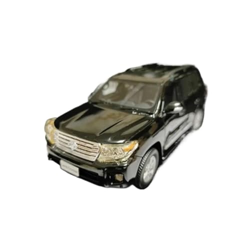 1:43 Für Toyota Land Cruiser LC200 V8 Wagon Harz Auto Modell Hobby Souvenir Statische Display(Black) von TQMEAD