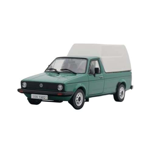 1:43 Für Volkswagen Caddy 1982 Simulation Legierung Auto Modell Sammeln Souvenir Display Druckguss Fahrzeuge Modell von TQMEAD