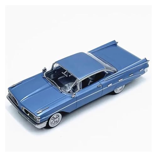 1:43 für 1959 Pontiac Bonneville Hardtop Legierung Auto Modell Sammlerstücke Statische Ornamente(Blue) von TQMEAD