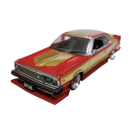 1:43 für 2000GTES Khgc211 Modifiziertes Auto Druckgusslegierung Automodell Sammlerstücke Desktop-Ornamente(Red) von TQMEAD