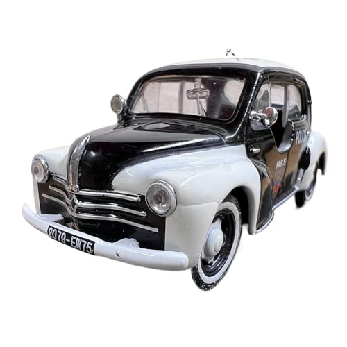 1:43 für 4cv Polizei Auto Druckguss Legierung Statische Vintage Modell Zu Hause Dekoration Ornamente von TQMEAD