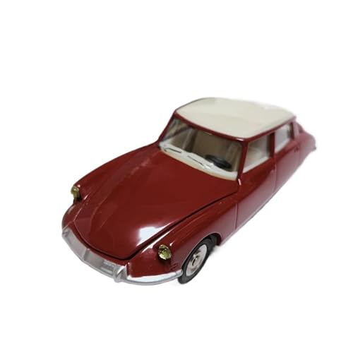 1:43 für Citro Ds19 Rot Weiß Abdeckung Druckguss Legierung Auto Modell Sammlung Ornamente von TQMEAD