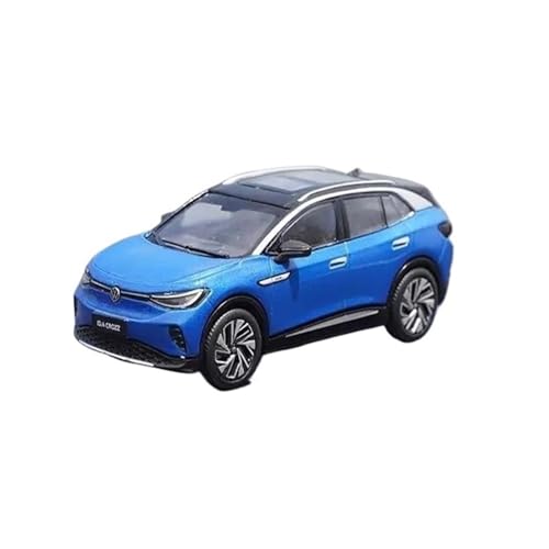 1:43 für FAW-Volkswagen CROZZ ID4 SUV Metall Auto Modell Spielzeug Fahrzeug Für Sammlung Display(Blue) von TQMEAD