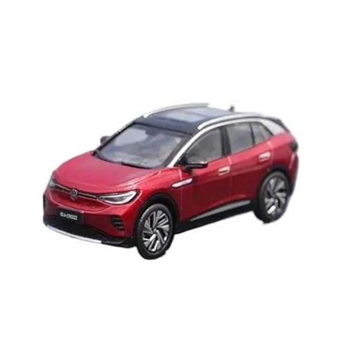 1:43 für FAW-Volkswagen CROZZ ID4 SUV Metall Auto Modell Spielzeug Fahrzeug Für Sammlung Display(Red) von TQMEAD