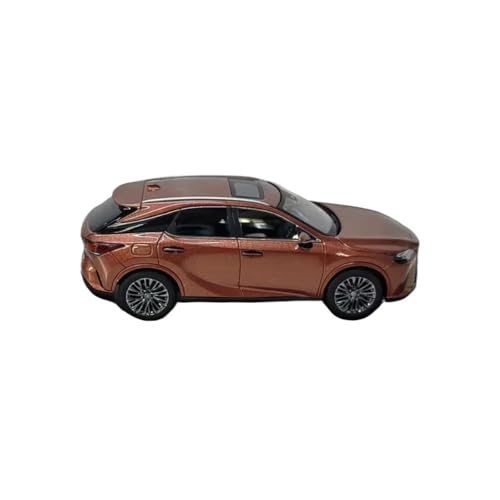1:43 für Lexus Rx450e Druckgusslegierung Automobilmodell Statische dekorative Ornamentsammlung(Orange) von TQMEAD