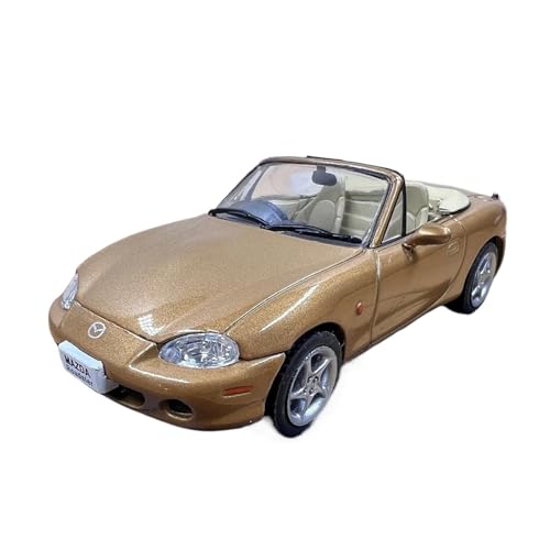 1:43 für Mazda 2001 Mx-5 Cabrio Sportwagen Druckgusslegierung Statische Automodellsammlung von TQMEAD