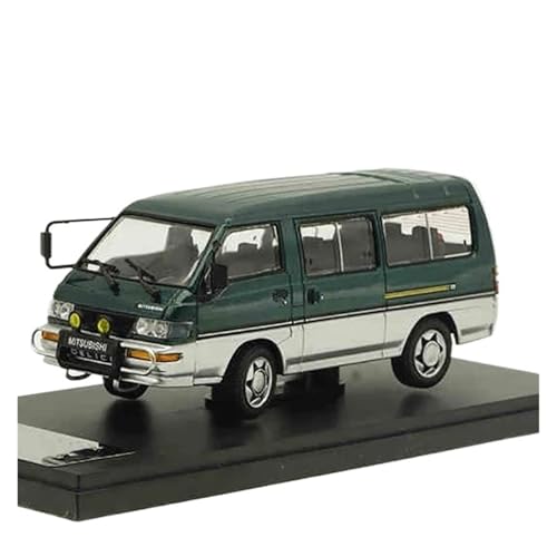 1:43 für Mitsubishi Delica 1990-1999 Legierung Auto Modell Statische Dekorative Ornamente Souvenirs(Green) von TQMEAD