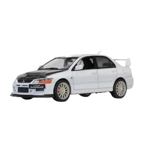 1:43 für Mitsubishi Lancer EVO9 Druckgusslegierung Modell Weiß Sportwagen Statische Sammlung 1:43 für Mitsubishi Lancer EVO9 Druckgusslegierung Modell Weiß Sportwagen Statische Sammlung von TQMEAD