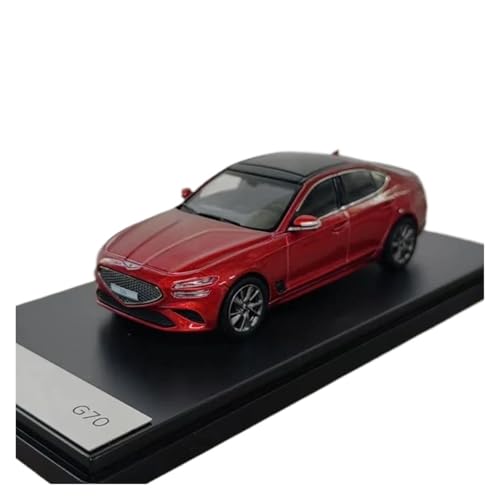 1:43 für Moderne Genesis G70 Legierung Auto Modell Statische Dekorative Ornamente Sammlung Souvenirs(Red) von TQMEAD