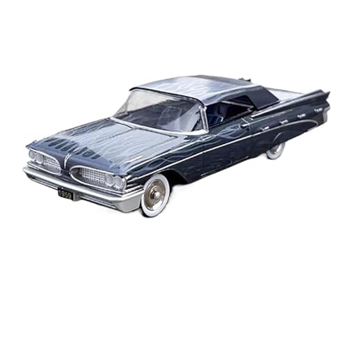 1:43 für Pontiac Bonneville 1959 Cabriolet Auto Legierung Auto Modell Statische Ornament Sammlerstück(Blue 2) von TQMEAD